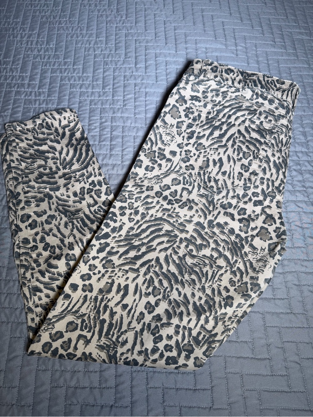 Democracy Leopard Print Pants sz16 - Picture 1 of 7